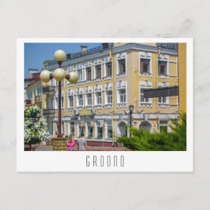Belarus Grodno Cityscape City Architecture Postcard