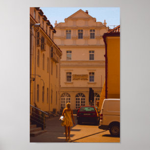 Belarus Grodno Cityscape City Architecture Poster