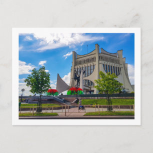 Belarus Grodno Cityscape City View Architecture Postcard