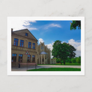 Belarus Grodno Cityscape Synagogue Architecture Postcard