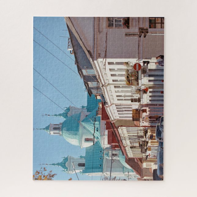 Belarus Hrodna Grodno Cityscape Puzzle (Vertical)