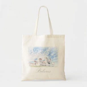 Belarus Kosava Palace Architecture Tote Bag