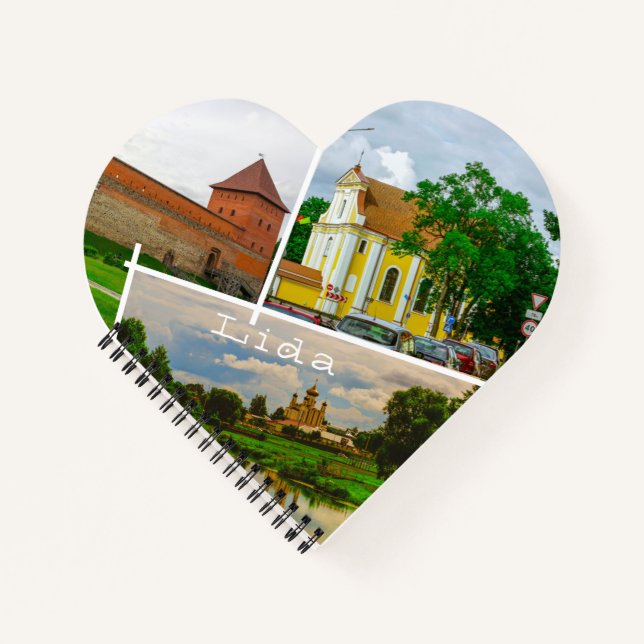 Belarus Lida Cityscape City Street Architecture Notebook (Front)