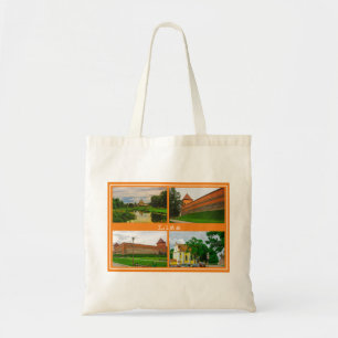 Belarus Lida Cityscape City Street Architecture Tote Bag