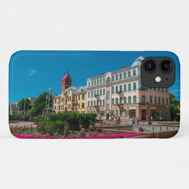 Belarus Minsk Минск Architecture iPhone 11 Case (Back (Horizontal))