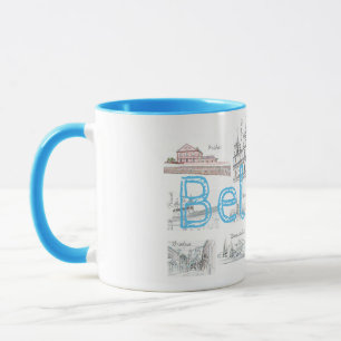Belarus Minsk Brest Architecture Coffee Mug Cup