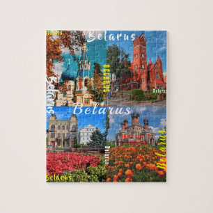 Belarus Minsk Grodno Brest Borisov Architecture Jigsaw Puzzle