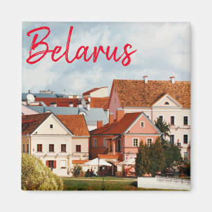 Belarus Minsk Old Town Architecture Magnet