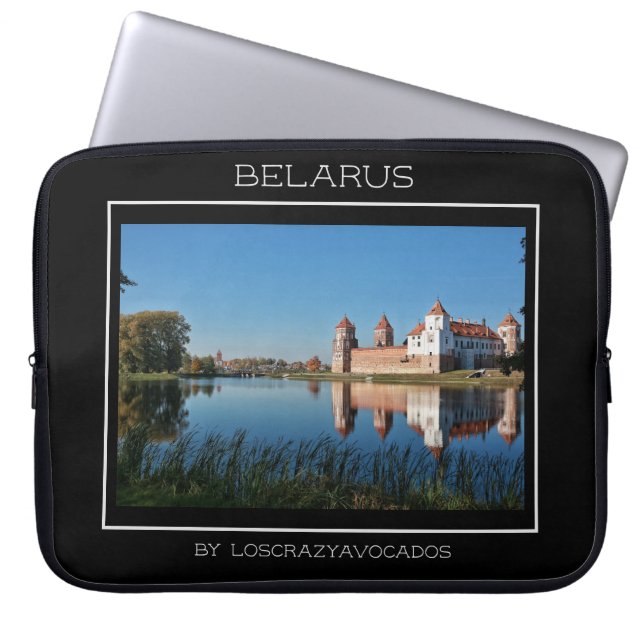 Belarus Mir Castle Architecture Laptop Sleeve (Front)