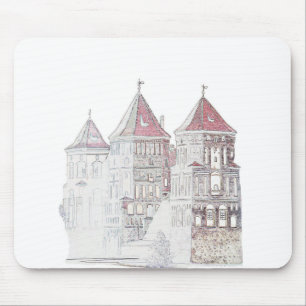 Belarus Mir Castle Architecture Mouse Mat