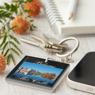 Belarus Mir Castle Architecture Nature Key Ring
