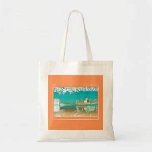Belarus Mir Castle Architecture Nature Tote Bag