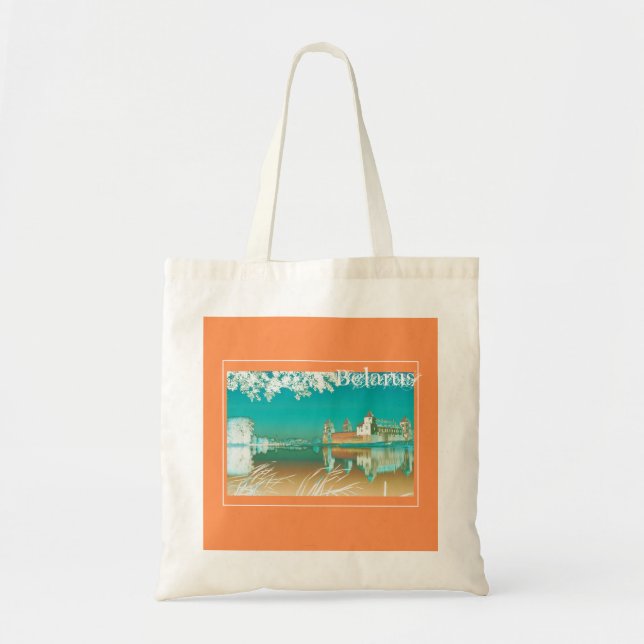 Belarus Mir Castle Architecture Nature Tote Bag (Front)
