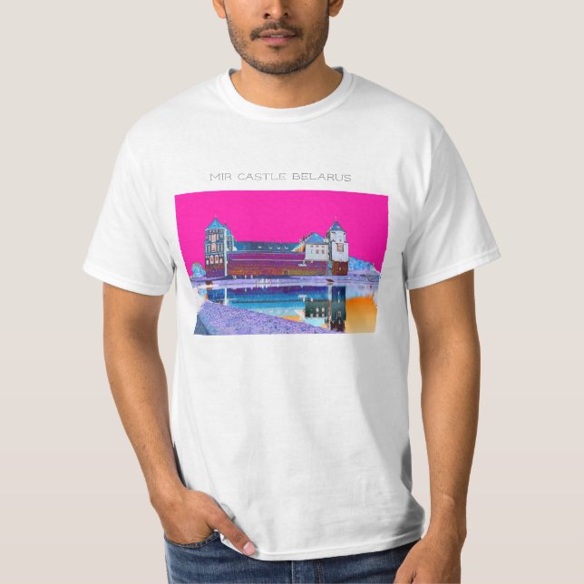 Belarus Mir Castle Architecture T-Shirt Top (Front)