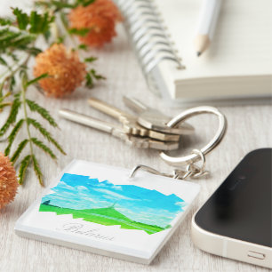 Belarus Mound of Glory Architecture  Key Ring