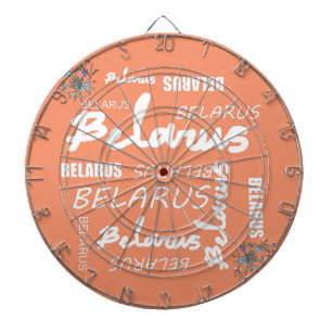 Belarus National Corn Flower Dartboard