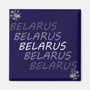 Belarus National Corn Flower Magnet