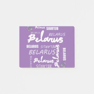 Belarus National Corn Flower Post-it Notes