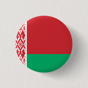 Belarus National Flag 3 Cm Round Badge