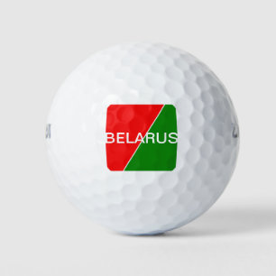 Belarus National Flag Colours Golf Balls