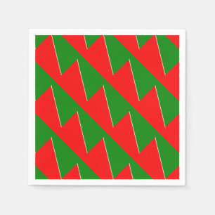Belarus National Flag Colours Napkin