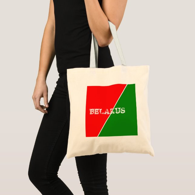 Belarus National Flag Colours Tote Bag (Front (Product))
