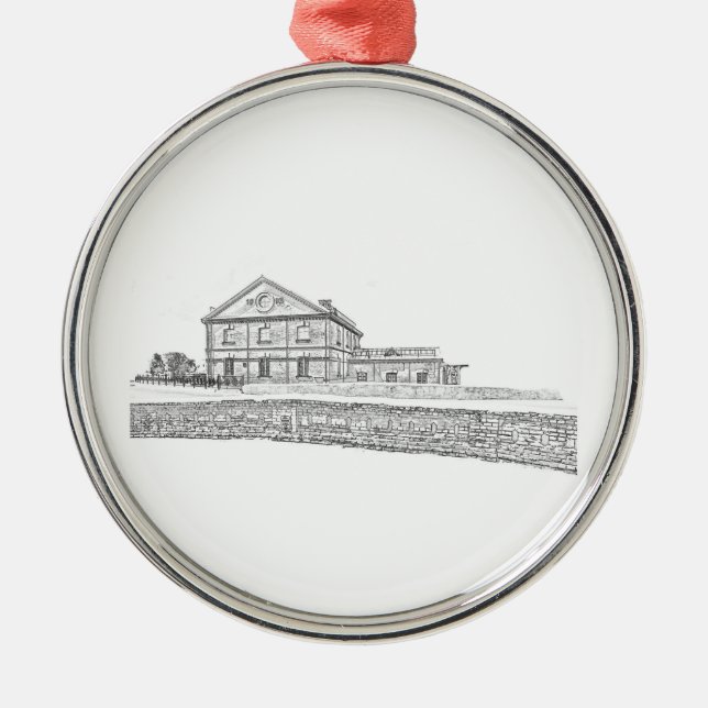Belarus Orsha Architecture Metal Tree Decoration (Front)
