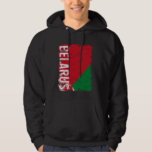 Belarus Pride Belarusian Flag Roots Heritage Hoodie