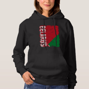 Belarus Pride Belarusian Flag Roots Heritage Hoodie