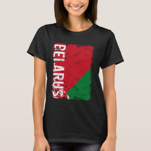 Belarus Pride Belarusian Flag Roots Heritage T-Shirt