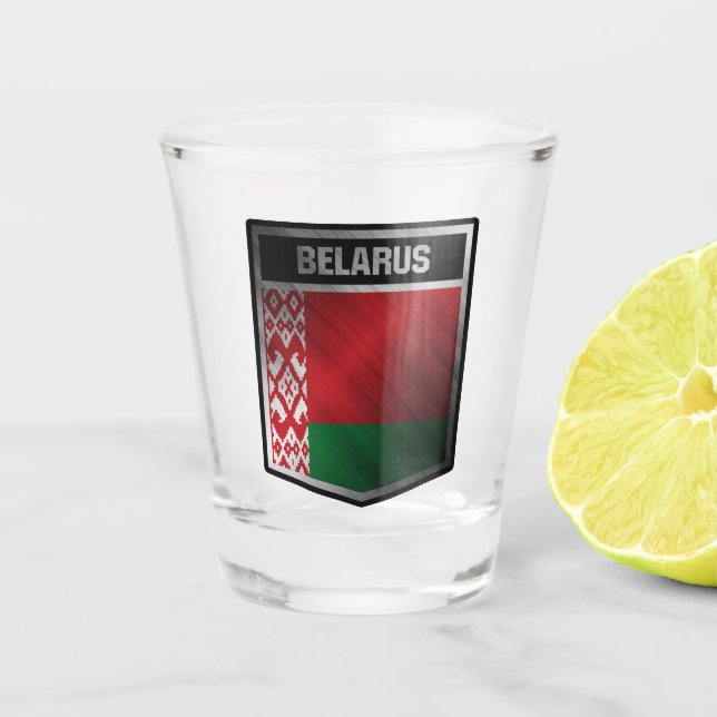 Belarus Shot Glass (Front)