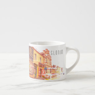 Belarus Slonim City Town View Architecture Espresso Cup
