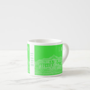 Belarus Slonim Train Station Architecture Espresso Cup