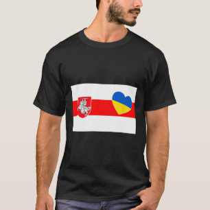 Belarus Stand With Ukraine Belarusians Support Ukr T-Shirt
