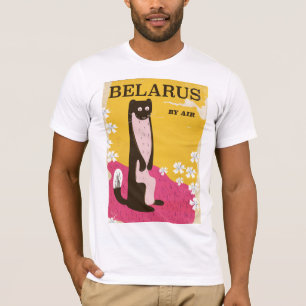 Belarus vintage travel poster T-Shirt
