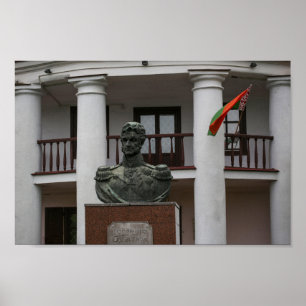 Belarus Volkovysk Vawkavysk City Architecture Poster