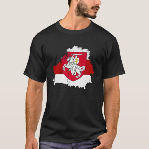 Belarus White Red Pagonya Flag Support Belarus Pro T-Shirt