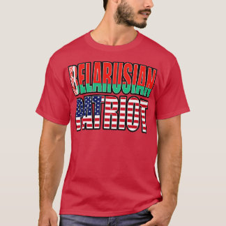 Belarusian American Patriot Pride Heritage Flag Gi T-Shirt