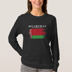 Belarusian And Proud Minsk Belarus Country Patri T-Shirt