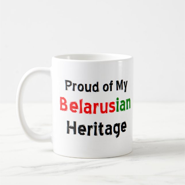 belarusian heritage coffee mug (Left)