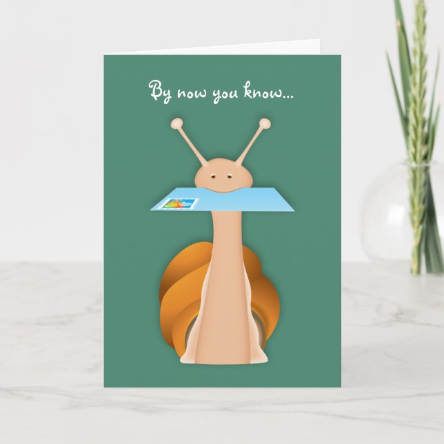 Belated Birthday Card (Front)