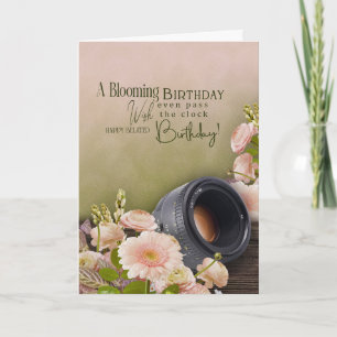 Belated Birthday Card For Photographer