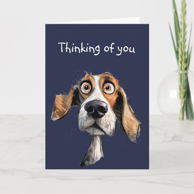 Belated Birthday Cute Dog Puppy Animal  Card (Front)