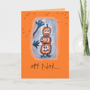 Belated Halloween Birthday Wish Card