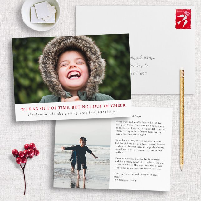 Belated Holiday Cheer, Late Greetings This Year (Creator Uploaded)