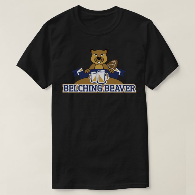 Belching Beaver Brewery Logo 11 Classic T-Shirt (Design Front)