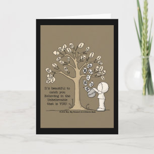 Be'LEAVES'- Catching Leaves Card