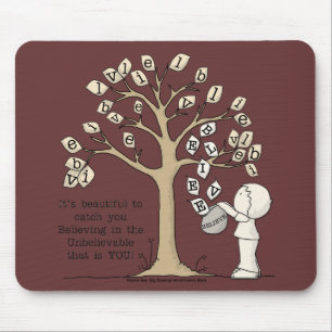 Be'LEAVES'- Catching Leaves Mouse Mat
