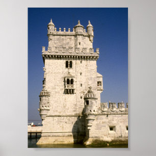 Belem Fortress Tower, Lisbon Portugal Poster