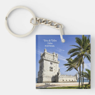 Belém Tower photo, Lisbon, Portugal Key Ring